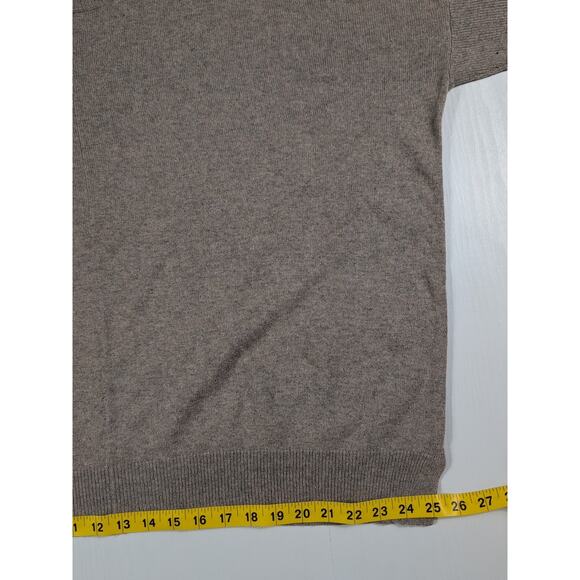 Acrobat Women’s Silk Cashmere Sweater XS/S Gray Asymmetrical Hem Split Side Knit - Picture 5 of 10